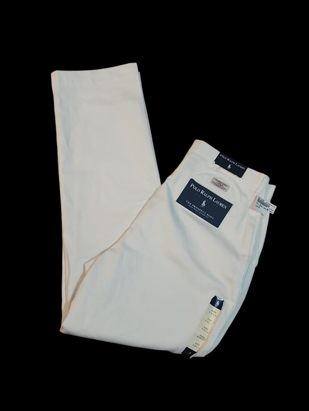 Polo Ralph Lauren The Prospect Pant Men’s Size 36x34 White Chino Pants NWT
